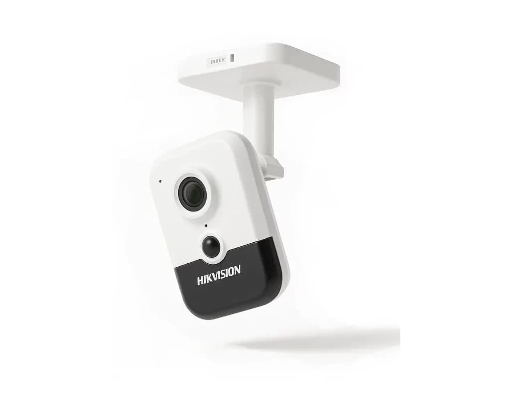 IP camera HIKVISION DS-2CD2443G2-IW (W)(2.8mm) кубическая 4MP,IR 10M,WIFI,microSD,MIC/SP