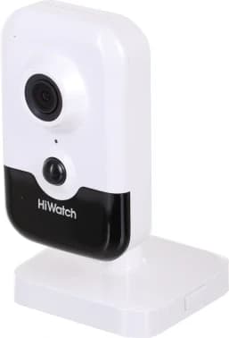 IP camera HIWATCH DS-I214(C)(2.8mm) кубическая 2MP,IR 10M,PoE,microSD,MIC-SPEAK,PIR