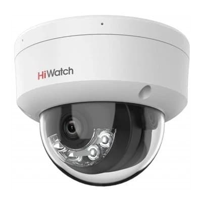 IP camera HIWATCH DS-I252W(E) (2.8mm) купольная,уличная 2MP,IR 30M,MIC/SP,microSD,WiFi