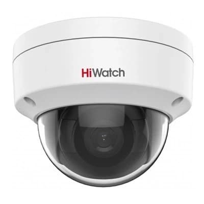 IP camera HIWATCH DS-I852M(2.8mm) купольная,антиванд 8MP,IR/LED 30M,MIC,MicroSD