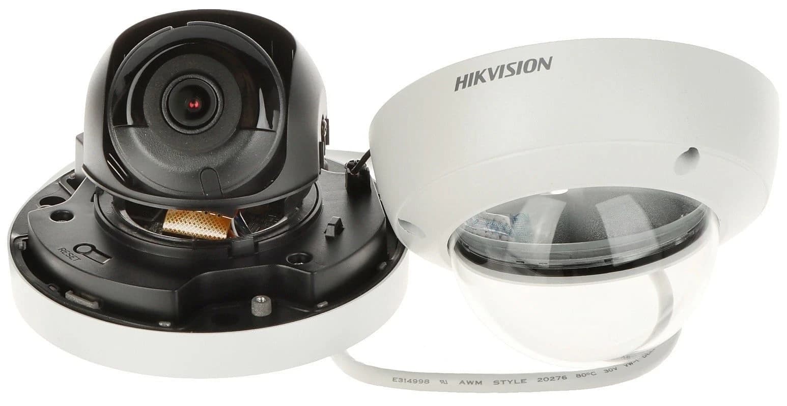 IP camera HIKVISION DS-2CD2186G2-ISU(2.8mm)(O-STD) купол,антивандал 8MP,IR 30M,MIC,MicroSD,AcuSense