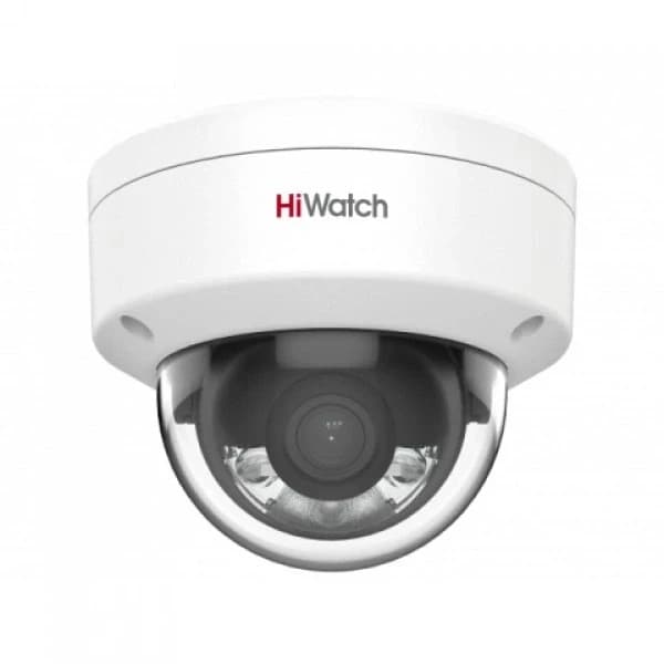 IP camera HIWATCH DS-I452L (2.8mm) купольная,антиванд 4MP,LED 30M,MicroSD,ColorVu