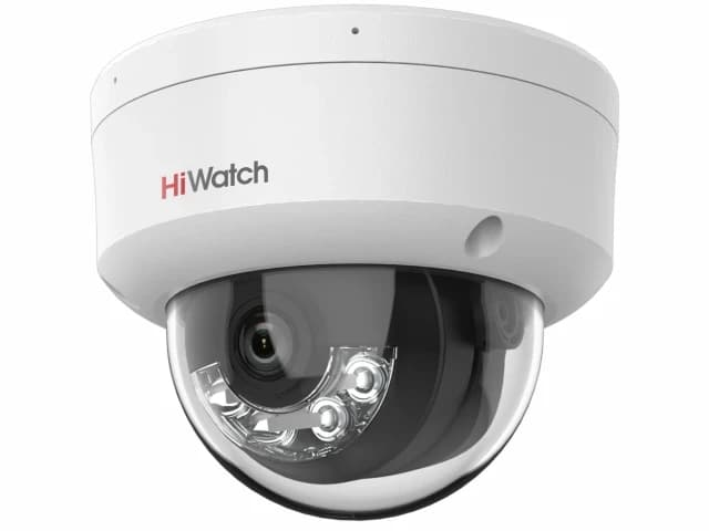 IP camera HIWATCH DS-I852M(2.8mm) купольная,антиванд 8MP,IR/LED 30M,MIC,MicroSD