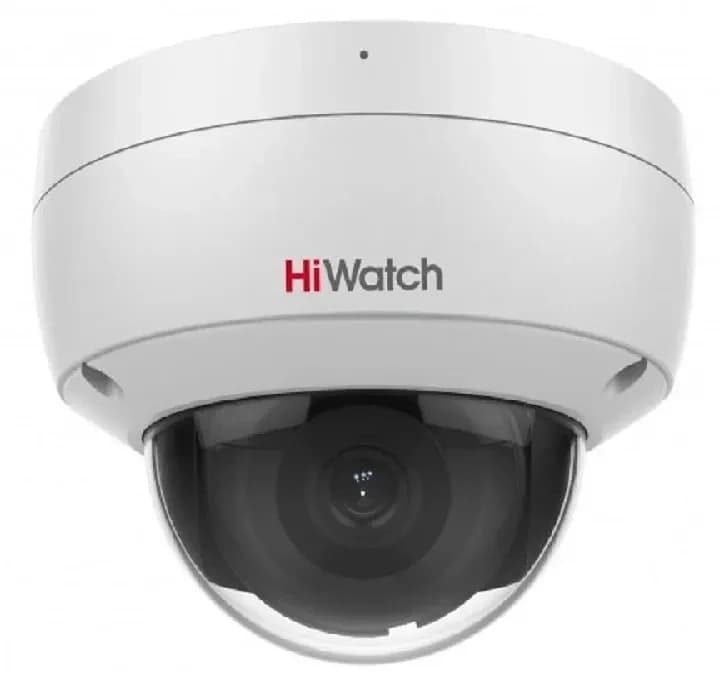 IP camera HIWATCH IPC-D020(C) (2.8mm) купольная,антивандал 2МП,IR 30M,MIC