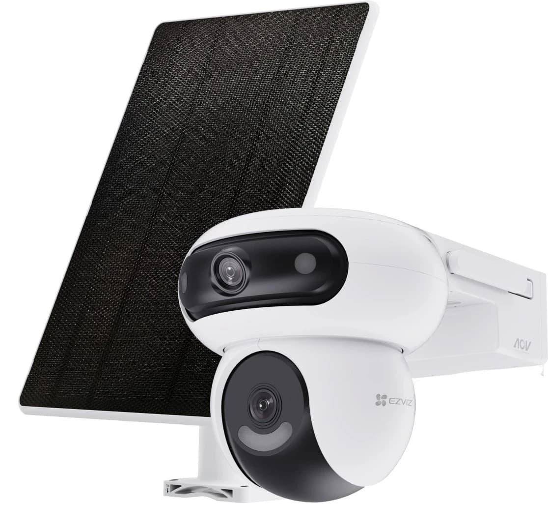 IP camera EZVIZ CS-HB90x 4G уличн поворотн 4+4MP,IR/LED 15M,mSD,MIC/SP,10400mAh CS-HB90x/SP-R100