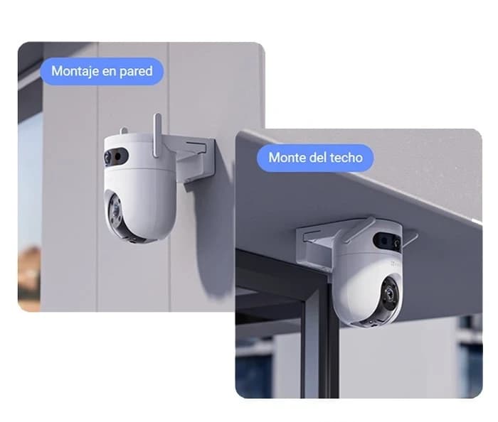 IP camera EZVIZ H9c DUAL улич поворот 3MP+3MP,4mm,IR/LED 30M,WiFi,microSD,MIC/SP CS-H9C-R105-8H33WFL