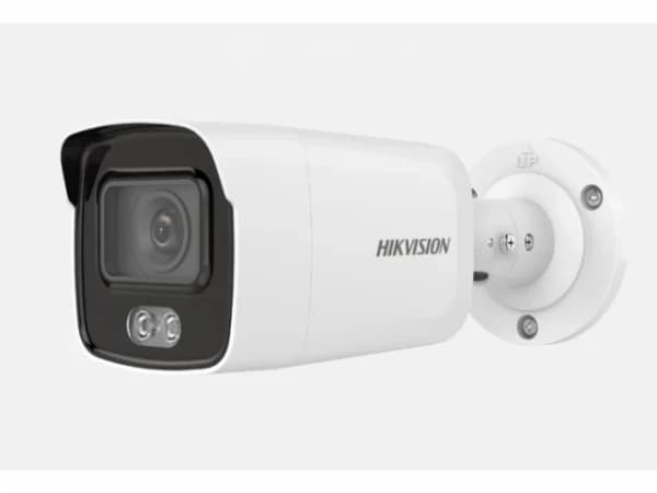 IP camera HIKVISION DS-2CD2047G2-LU(2.8mm)(C)(O-STD) цилиндр,уличная 4MP,LED 40M ColorVu,MIC