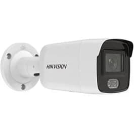 IP camera HIKVISION DS-2CD2047G2-LU(2.8mm)(C)(O-STD) цилиндр,уличная 4MP,LED 40M ColorVu,MIC