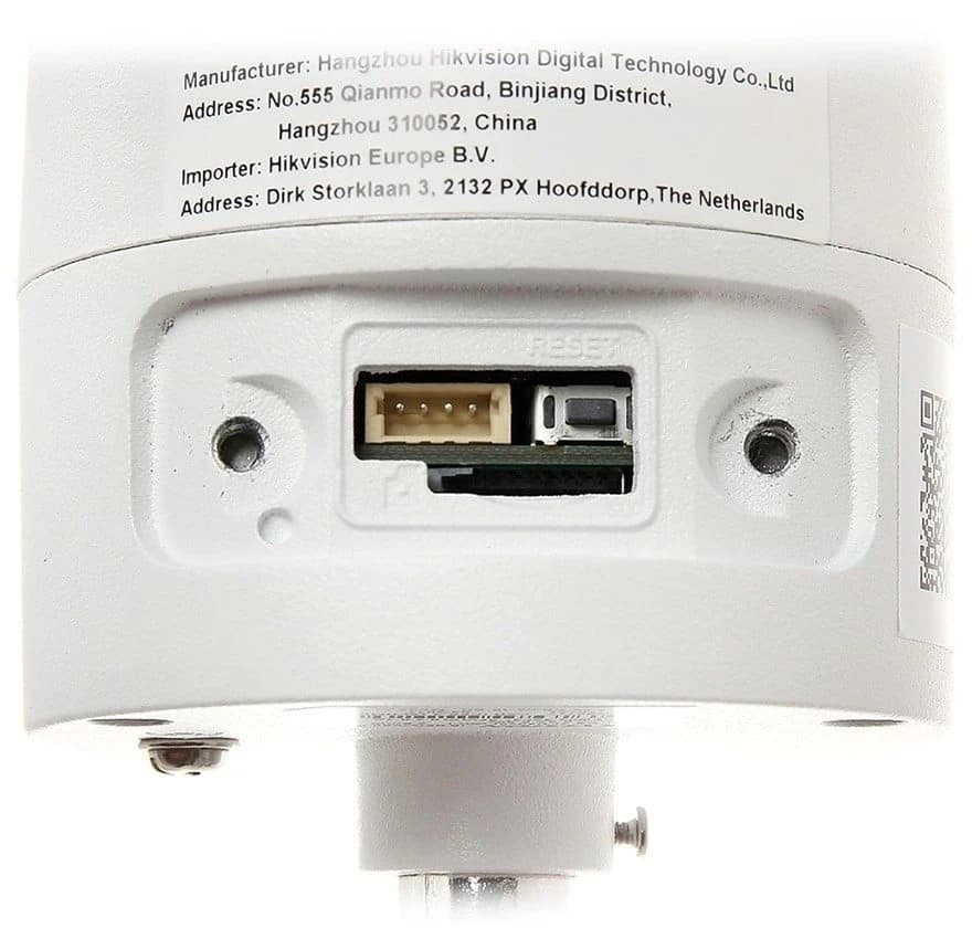 IP camera HIKVISION DS-2CD2083G2-IU(O-STD)(2.8mm) цилиндр,уличная 8MP,IR 40M,MIC,MicroSD,AcuSense