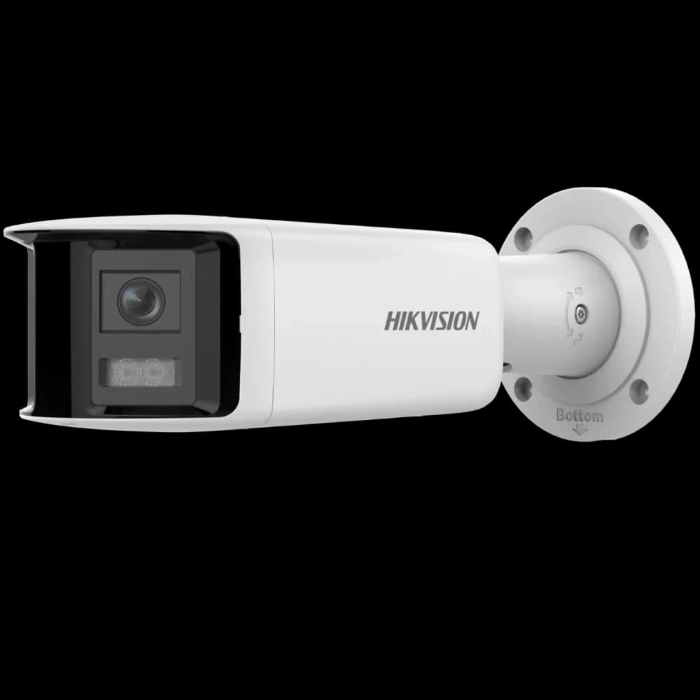 IP camera HIKVISION DS-2CD2T46G2P-ISU/SL(O-STD) панорамн цилиндр,уличн 4MP,IR 40M,MicroSD,MIC,SPEAK