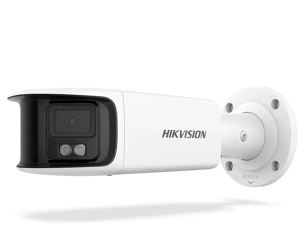 IP camera HIKVISION DS-2CD2T46G2P-ISU/SL(O-STD) панорамн цилиндр,уличн 4MP,IR 40M,MicroSD,MIC,SPEAK