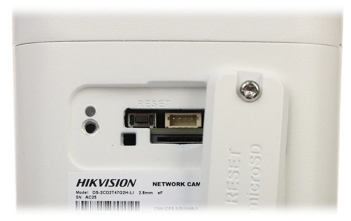 IP camera HIKVISION DS-2CD2T47G2H-LI(O-STD)(2.8mm)(eF)цилин,улич 4MP,IR/LED 60M ColorVu