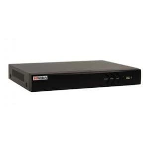 NVR HIWATCH DS-N304P(D) (80mbps,4 IP,1ch/8MP,4ch@1080P,4PoE,1HDD upto 6TB,GLAN,H.265)