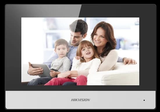 IP монитор видеодомофона HIKVISION DS-KH6320-WTE1(STD) 7" Touch-Screen,WIFI,PoE