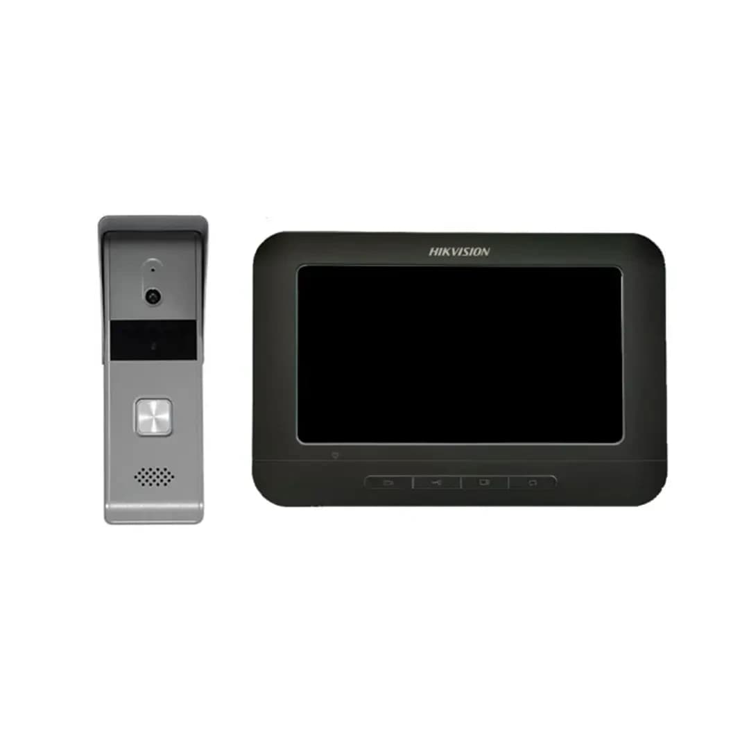 Домофон Hikvision DS-KIS205T (IP65) серый