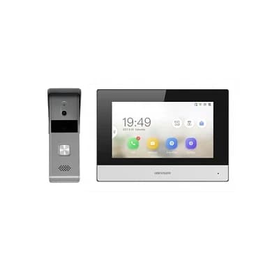 Домофон Hikvision DS-KIS303-P(STD) (7", 1920×1080, гибридный, IP65)