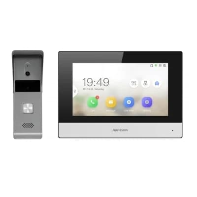 Видеодомофон HIKVISION DS-KIS303-P(STD) гибрид, уличный