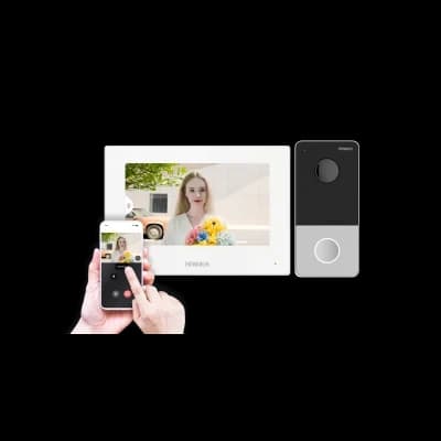Видеодомофон HIWATCH DS-D100IKWF(B) IP WiFi PoE