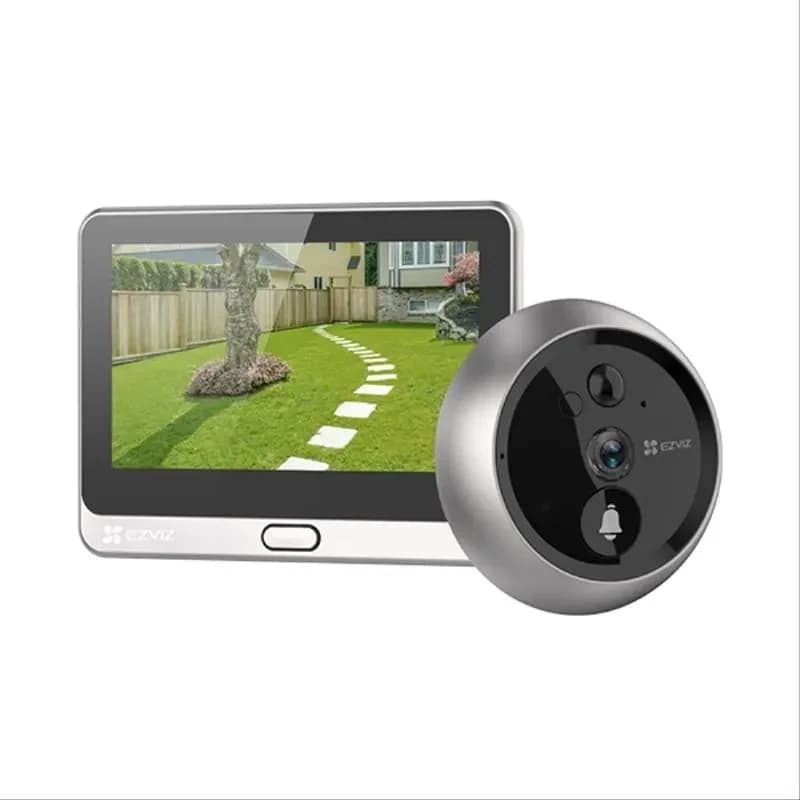 Видеодомофон-дверной глазок EZVIZ DP2 2K IP WIFI CS-DP2-R100-6E3WPFBS