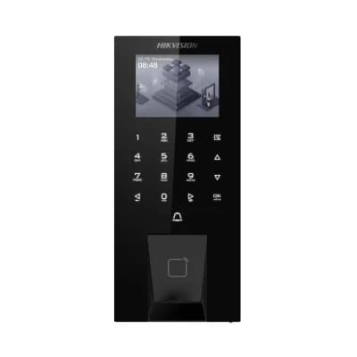 Терминал доступа Hikvision DS-K1T807MBFWX-QRE1(O-STD) (5000 отпечатков, Mifare, Wi-Fi, PoE, IP65)