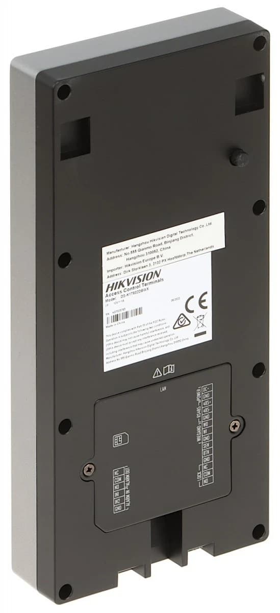 Терминал доступа-аудиодомофон HIKVISION DS-K1T502DBWX Mifare,WIFI,IP65,IK09