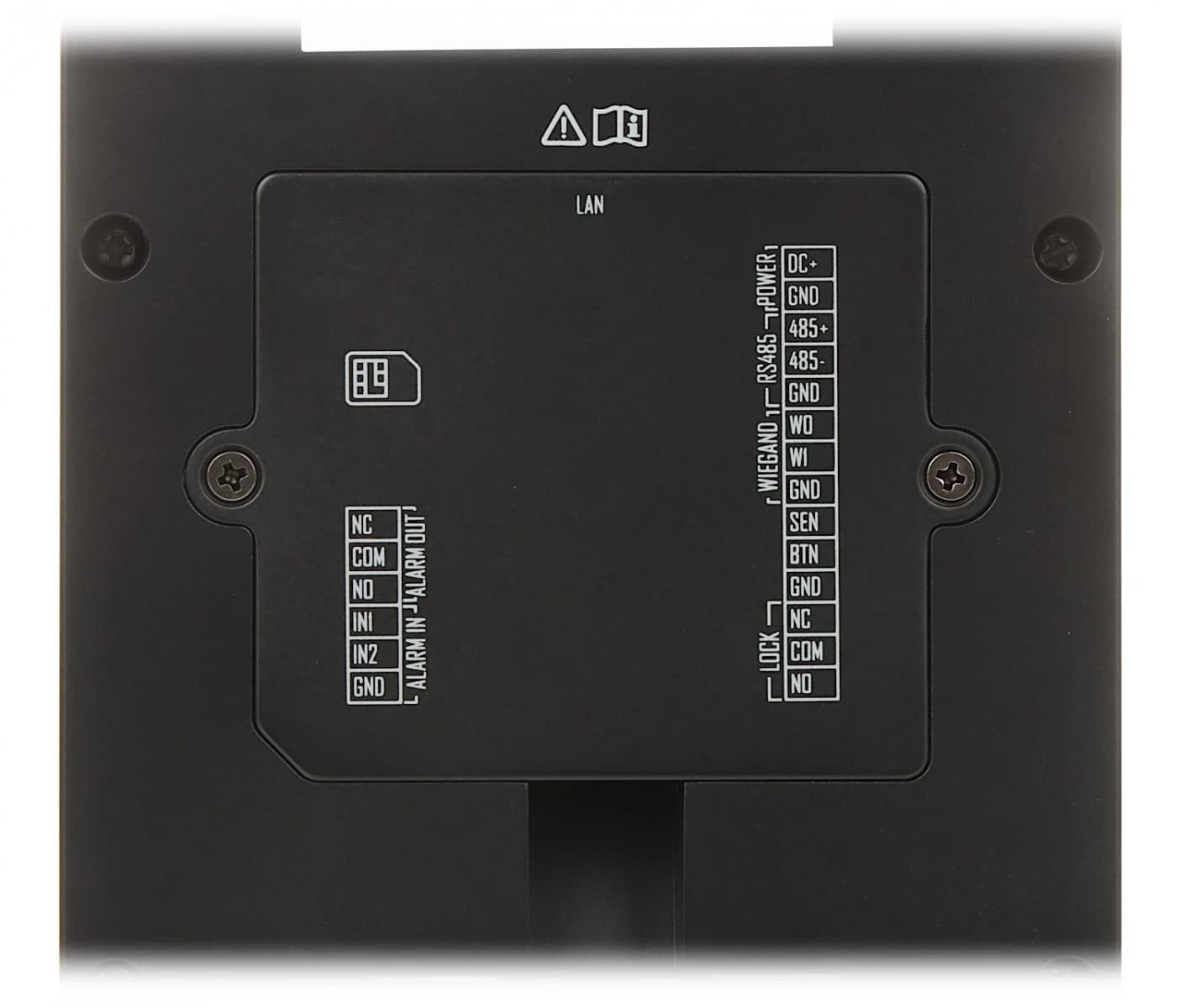 Терминал доступа-аудиодомофон HIKVISION DS-K1T502DBWX Mifare,WIFI,IP65,IK09