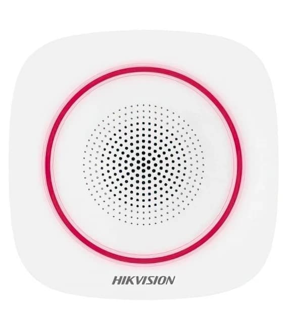 Сирена Hikvision AX PRO DS-PS1-I-WE (868 МГц, 1600 м, 90–110 дБ) белый