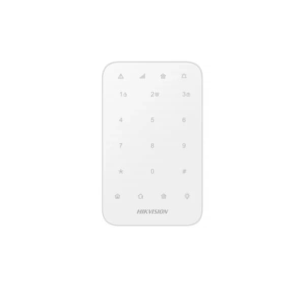HIKVISION AX PRO 868MHz DS-PK1-E-WE(O-STD) WHITE клавиатура охранной панели беспроводная