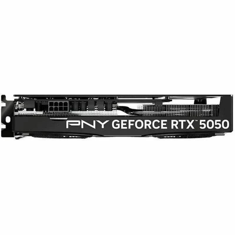 PNY GeForce RTX 5050 Dual Fan, 8GB GDDR6 128-bit Engine Clock 2572MHz, Memory Speed 20000MHz, PCI Express 5.0, OpenGL®4.6, REFLEX, STEALTH MODE, HDCP 3x DisplayPort 1xHDMI [VCG50508DFXPB1]
