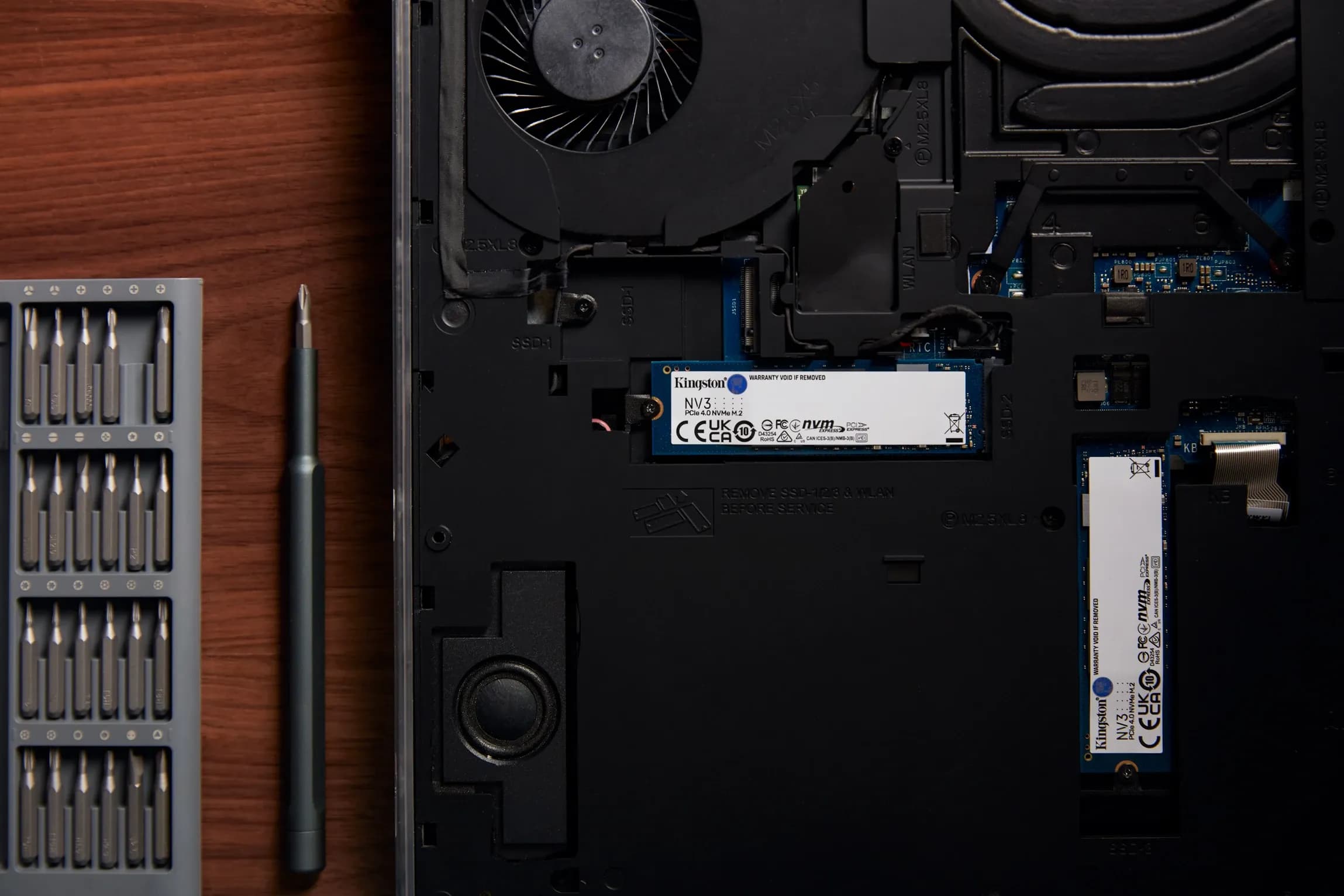Твердотельный накопитель SSD 1000GB Kingston Digital Ships NV3 M.2 2280 NVMe Read/Write up 6000/4000MB/s [SNV3S/1000G]