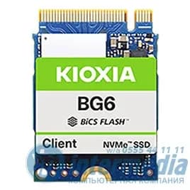KIOXIA (Toshiba) BG6 512GB PCIe NVMe Gen4x4, M.2 2280, BiCS FLASH TLC, Read/Write up to 4800/4000MB/s, [KBG60ZNV512G] OEM
