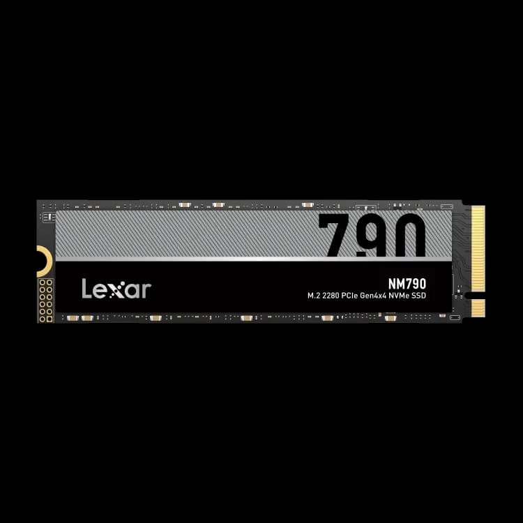 Lexar NM790 4TB PCIe NVMe Gen4x4 M.2 2280, RW Speed up to 7400/6500 MB/s, Expansion for PS5, Gaming Console, [LNM790X004T-RNNNG]