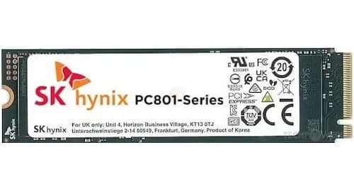 SK hynix 512GB PCIe NVMe Gen4x4, M.2 2280, Read/Write up to 7000/5500MB/s, [HFS512GEM9X173N BE] OEM