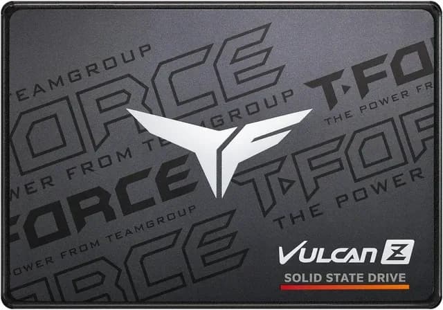 Team Group T-FORCE VULCAN Z 512GB 2.5" 3D NAND SATAIII 6Gb/s R/W Speed up to 540/470 MB/s, [T253TZ512G0C101]