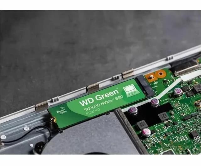 Western Digital Green SN3000 2TB PCIe NVMe Gen4x4 M.2 2280, RW Speed up to 5000/4200 MB/s, [WDS200T4G0E]