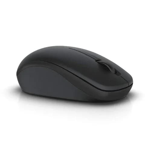 Мышь Dell WM126, чёрная, Радиоканал (USB-приёмник)