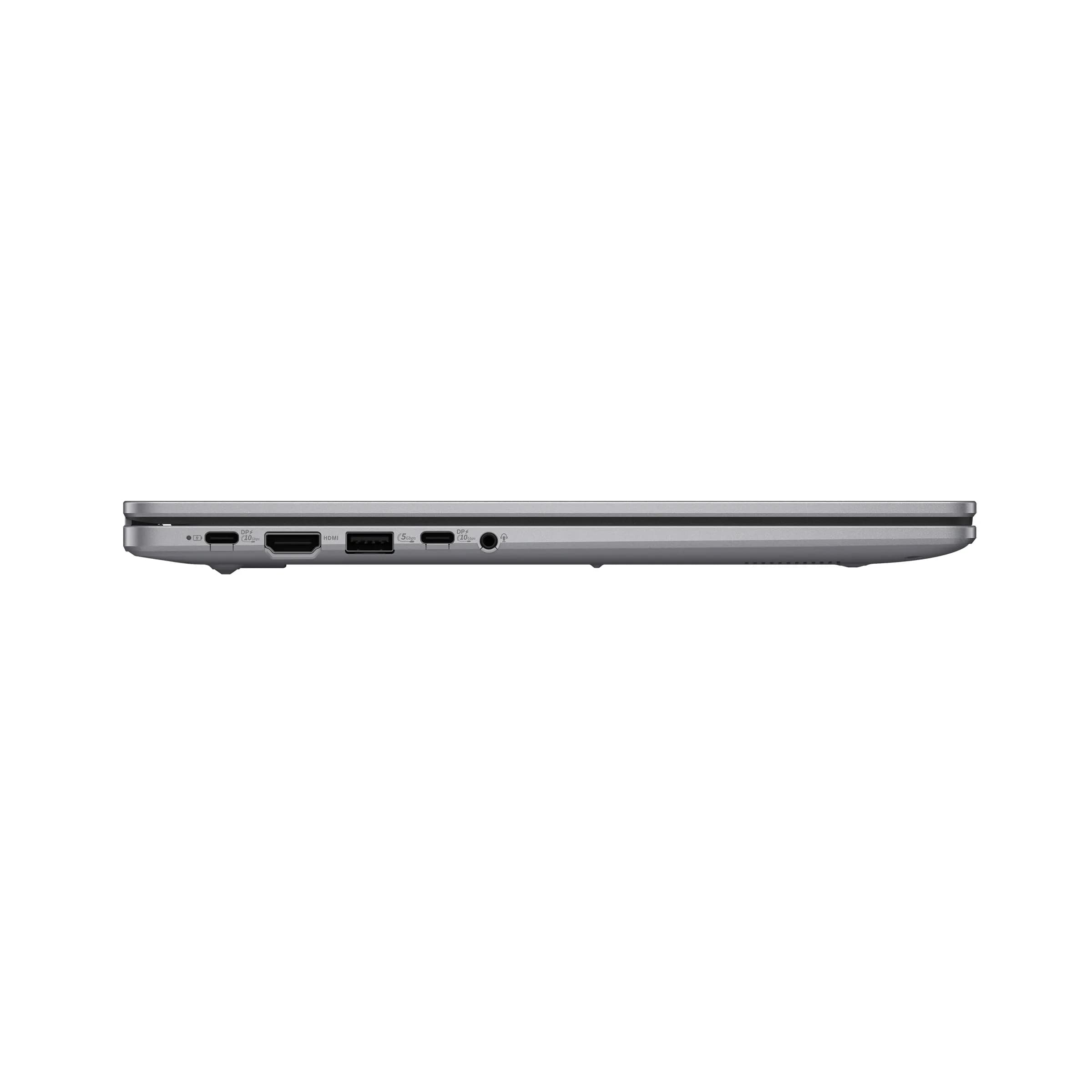 Asus ExpertBook P1 P1503CVA-i38256G0D Intel Core 3 100U (6 ядер/8 потоков up to 4.7GHz), 15.6" FULL HD IPS 300nits (1920 x 1080), 8GB DDR5, 256GB SSD PCIe NVMe M.2, Intel Graphics, WiFi 6, BT5.4, 2xUSB Type-A, 2xUSB Type-C (with PD and DP), RJ45 Gigabit Ethernet, HDMI, 720p HD Webam with Privacy Shutter, Audio Sound by Dirac, Fingerprint Scaner (Сканер отпечатка пальцев), Quick Charge Type-C (Быстрая зарядка), Copilot key, замок Kensington, Eng-Rus, MISTY GREY.