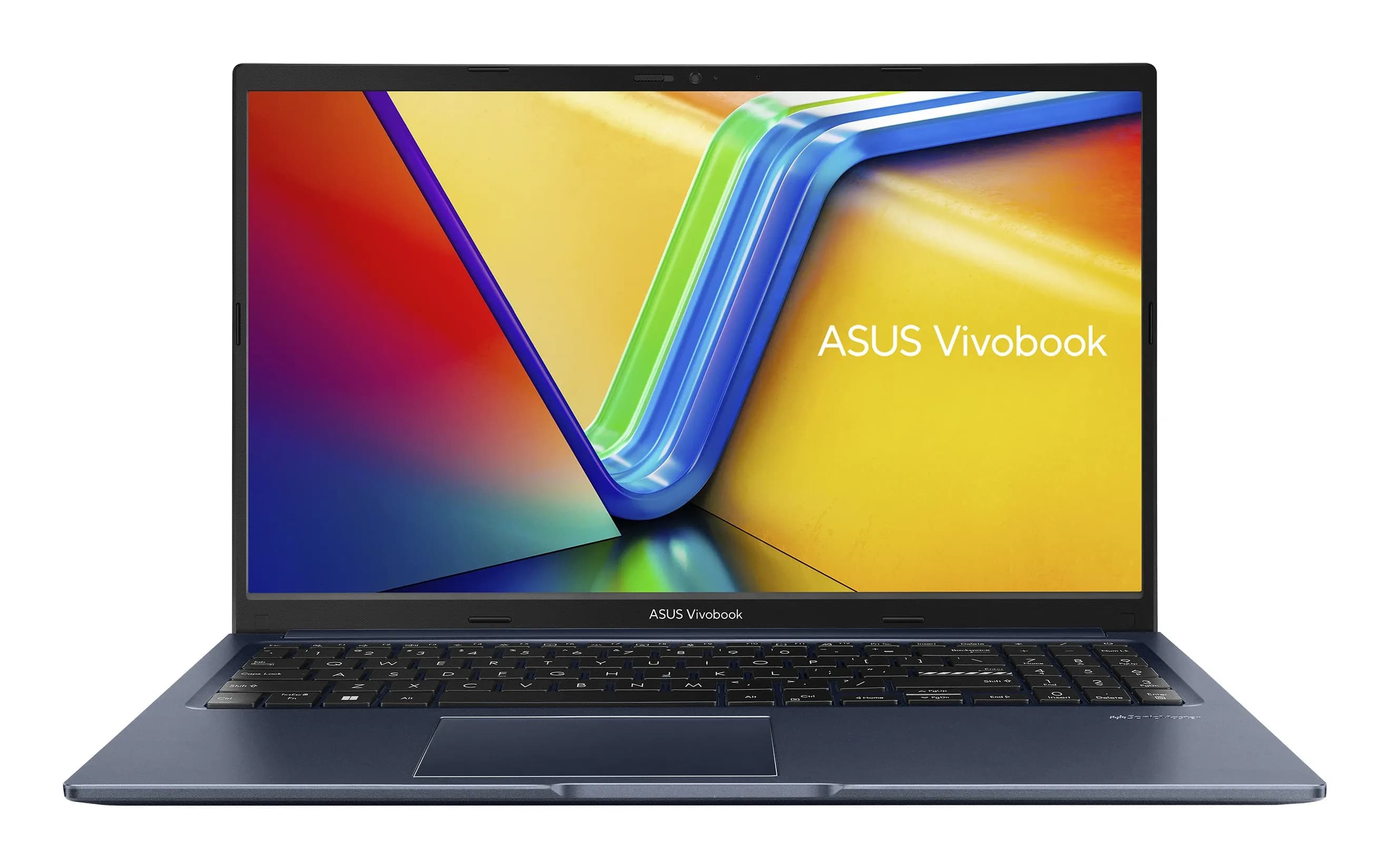 Asus VivoBook 15 X1502VA-BQ903W Intel Core i5-13420H (8 ядер/12 потоков, up to 4.6GHz), 15.6" FULL HD IPS (1920 x 1080), 8GB DDR4-3200Mhz, 256GB SSD PCIe NVMe, Intel UHD Graphics, 3xUSB Type-A, 1xUSB Type-C, WiF 6E, BT 5.2, 720p HD Camera with Privacy Shutter, Fast Charging (Быстрая зарядка), Eng-Rus, QUIET BLUE