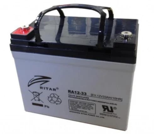 Аккумулятор Ritar RA12-33, 12V, 33.0AH