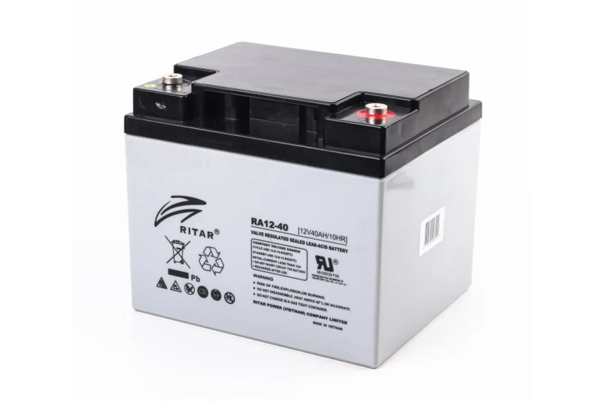 Аккумулятор Ritar RA12-40, 12V, 40.0AH