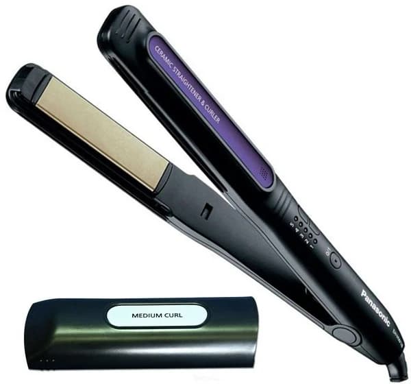 Выпрямитель волос PANASONIC EH-HW18-K865 200С, керамика, завивка+выпрямление