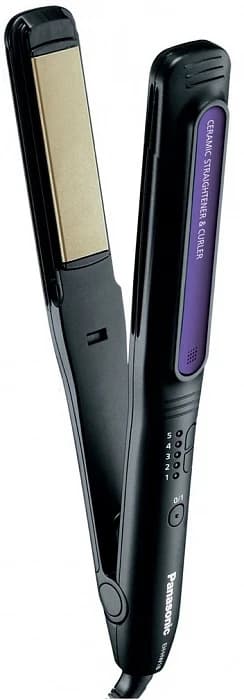 Выпрямитель волос PANASONIC EH-HW18-K865 200С, керамика, завивка+выпрямление