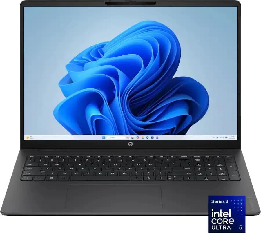 HP OmniBook 3 AI 16-BU0315DX Intel Core Ultra 5-225U (12 ядер/14 потоков, up to 4.8Ghz), 16" 2K IPS 300nits (1920 x 1200) Touchscreen, 8GB DDR5, 256GB SSD PCIe NVMe, Intel Graphics, 2xUSB Type-A, 2xUSB-C (with PD and DP), WiFi 7, BT 6, HP True Vision 1080p FHD Camera with Privacy Shutter, HP Fast Charge (Быстрая зарядка), Copilot Key, Eng-Rus, MICA SILVER