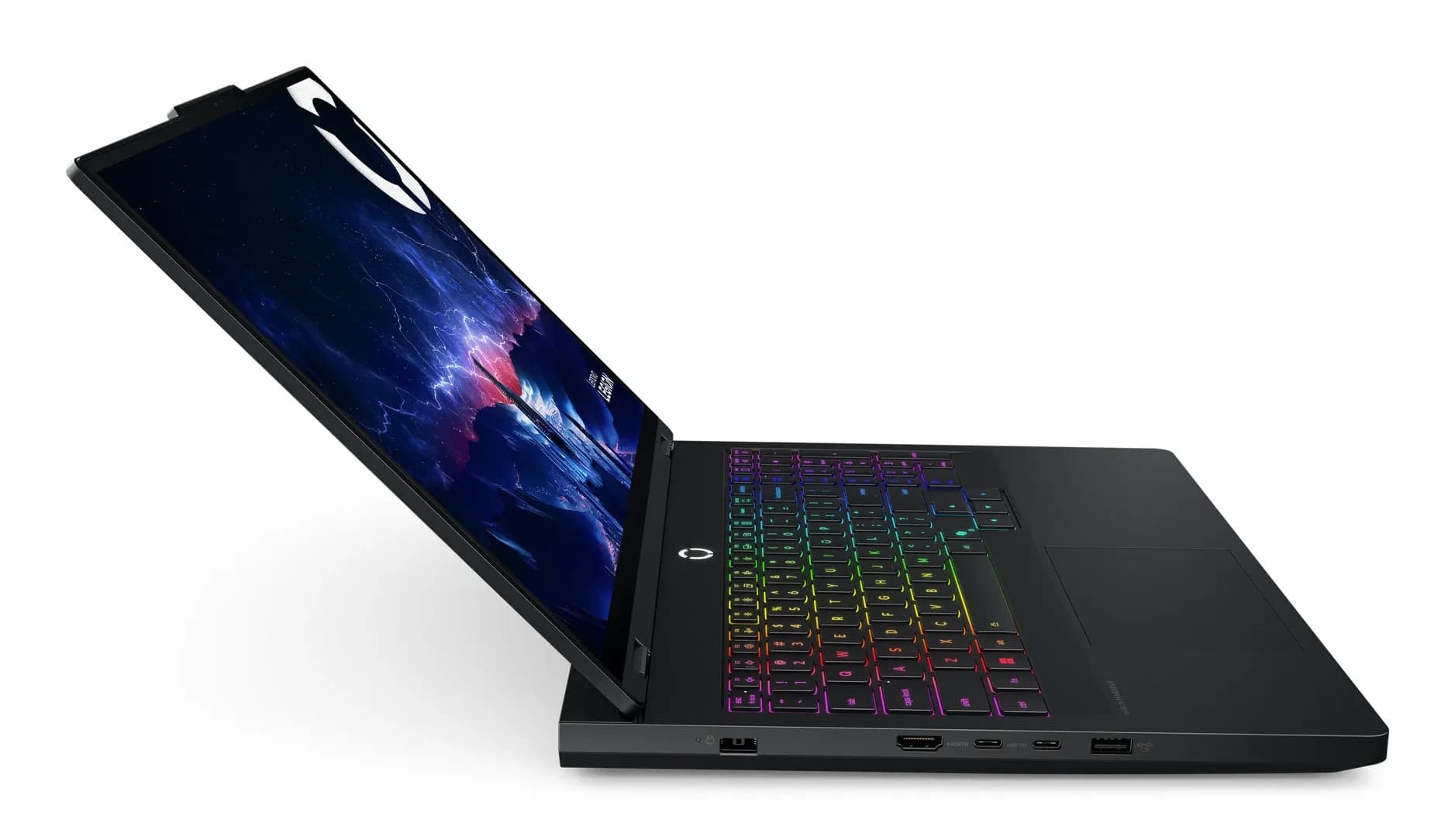 Lenovo Legion Pro 5i 16IAX10H Intel Core Ultra 9 275HX (24 ядра/24 потока, up to 5.4Ghz), 16.0" OLED 2.5K (2560 x 1600, WQXGA) 165Hz, DisplayHDR True Black 1000, 1MS, 32GB DDR5-5600Mhz, 512GB SSD PCIe NVMe M.2, NVIDIA GeForce RTX5070Ti 12GB GDDR7, WiFi 7, BT 5.4, 3xUSB Type-A, 2xUSB Type-C, Thunderbolt 4, 1x RJ-45 Gigabit Ethernet, 5.0MP Camera with Privacy E-Shutter, Audio by HARMAN, Nahimic Audio, 24-Zone RGB Backlit Keyboard (Подсветка клавиатуры), Aluminium Top Cover (Алюминевый корпус), Copilot Button, Eng-Rus, [83LU0006US], ECLIPSE BLACK