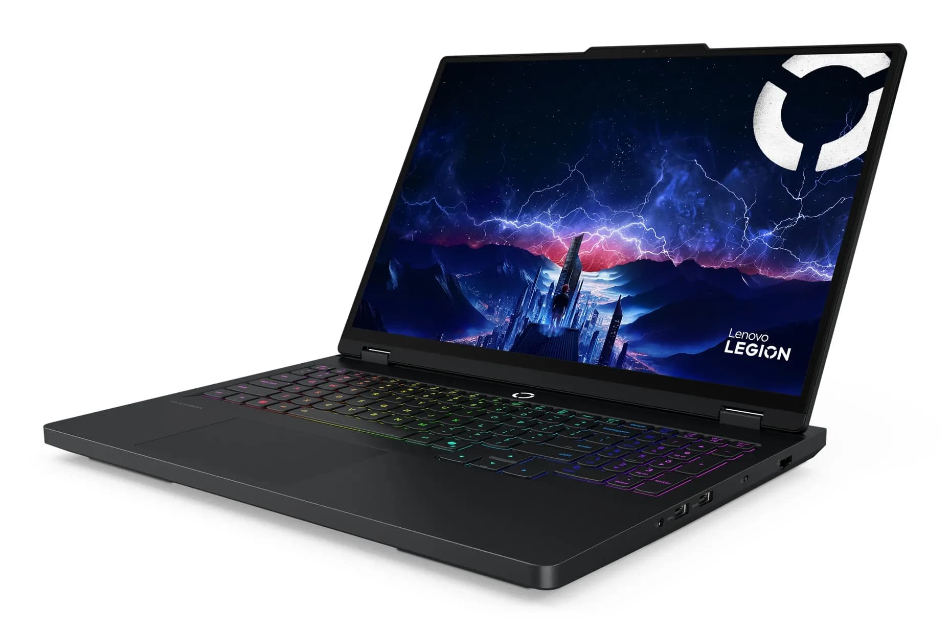 Lenovo Legion Pro 5i 16IAX10H Intel Core Ultra 9 275HX (24 ядра/24 потока, up to 5.4Ghz), 16.0" OLED 2.5K (2560 x 1600, WQXGA) 165Hz, DisplayHDR True Black 1000, 1MS, 32GB DDR5-5600Mhz, 512GB SSD PCIe NVMe M.2, NVIDIA GeForce RTX5070Ti 12GB GDDR7, WiFi 7, BT 5.4, 3xUSB Type-A, 2xUSB Type-C, Thunderbolt 4, 1x RJ-45 Gigabit Ethernet, 5.0MP Camera with Privacy E-Shutter, Audio by HARMAN, Nahimic Audio, 24-Zone RGB Backlit Keyboard (Подсветка клавиатуры), Aluminium Top Cover (Алюминевый корпус), Copilot Button, Eng-Rus, [83LU0006US], ECLIPSE BLACK
