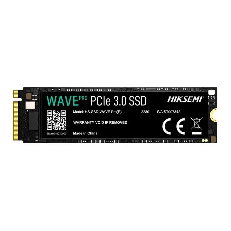 SSD HIKSEMI HS-SSD-WAVE Pro(P) 1024GB 3D NAND M.2 2280 PCIe NVME Read / Write: 3445/3120MB/s
