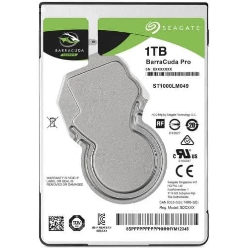 Жесткий диск 1TB 7200rpm, 64MB Cache, Seagate Barracuda, SATA600