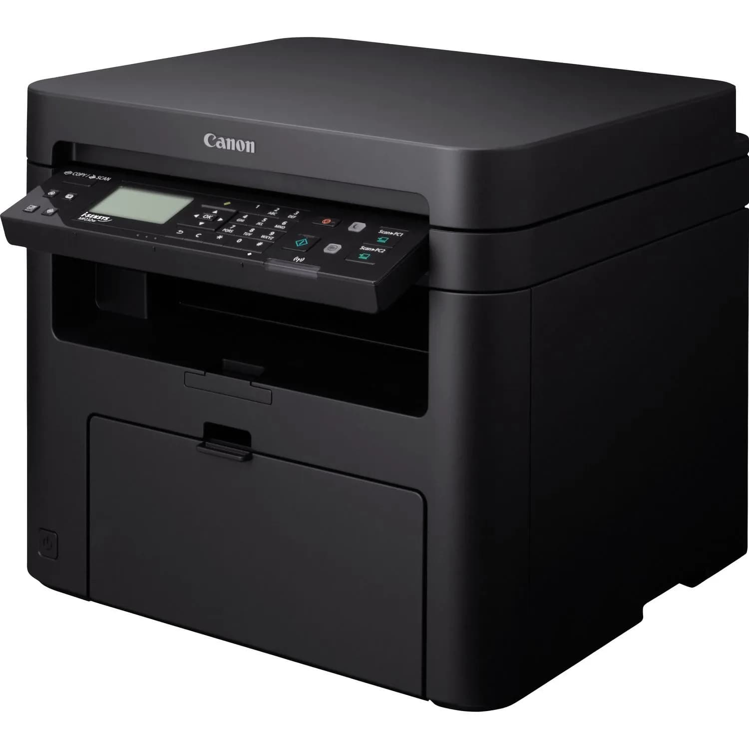 МФУ лазерный Canon MF232W (Принтер-копир-сканер, формат A4, скороть печати до 23 стр/мин, разрешение печати 1200x1200dpi, копир 600x600dpi, сканер 9600x9600dpi, память 256mb, Wi-Fi, 802.11b/g/n, USB2.0 Hi-Speed) Eng, Черный