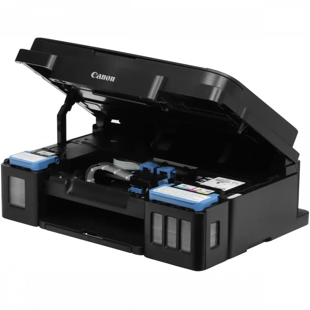МФУ струйное Canon Pixma G2010 (А4, СНПЧ, printer, scaner, copier, 8.8/5 ppm, 4800x1200dpi, 600x1200 scaner, 64-105g/m2, LCD, 4-х цветное)