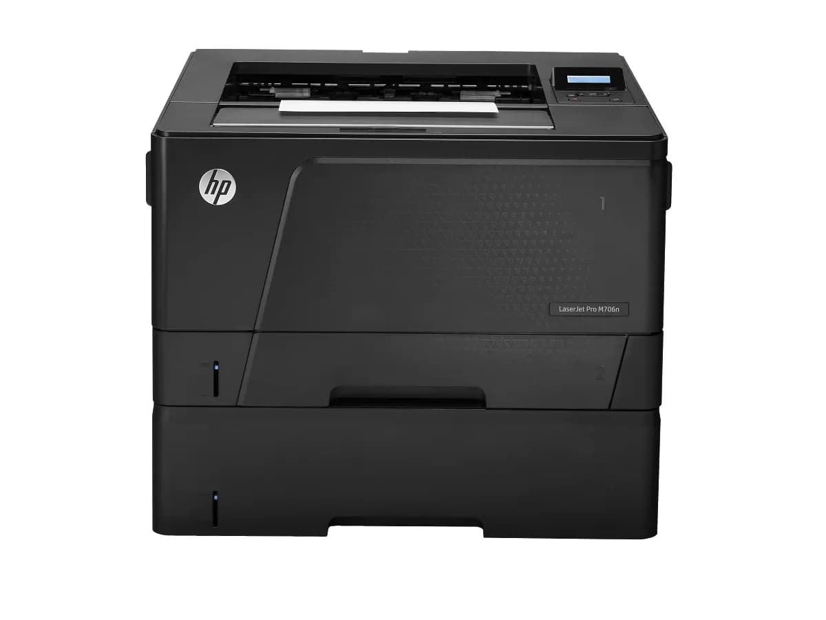 Принтер лазерный HP LJ PRO M706n (A3/A4, 1200dpi, 18/35ppm, 256MB, Duplex, LAN, USB)